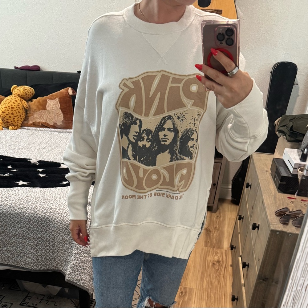 Abercrombie & Fitch over-sized Pink Floyd sweatshirt